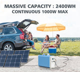 Bluetti EB240 2400Wh/1000W Portable Power Station